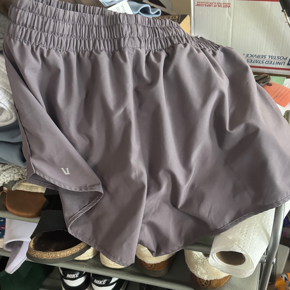 Vuori Women's Purple Athletic Shorts